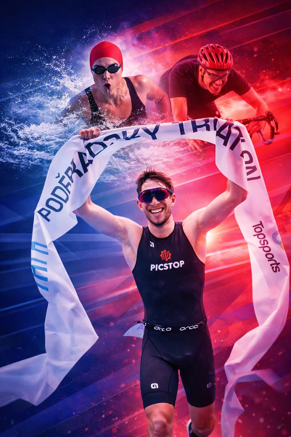 Atmosféra triatlonového závodu Bohemian Tri Tour